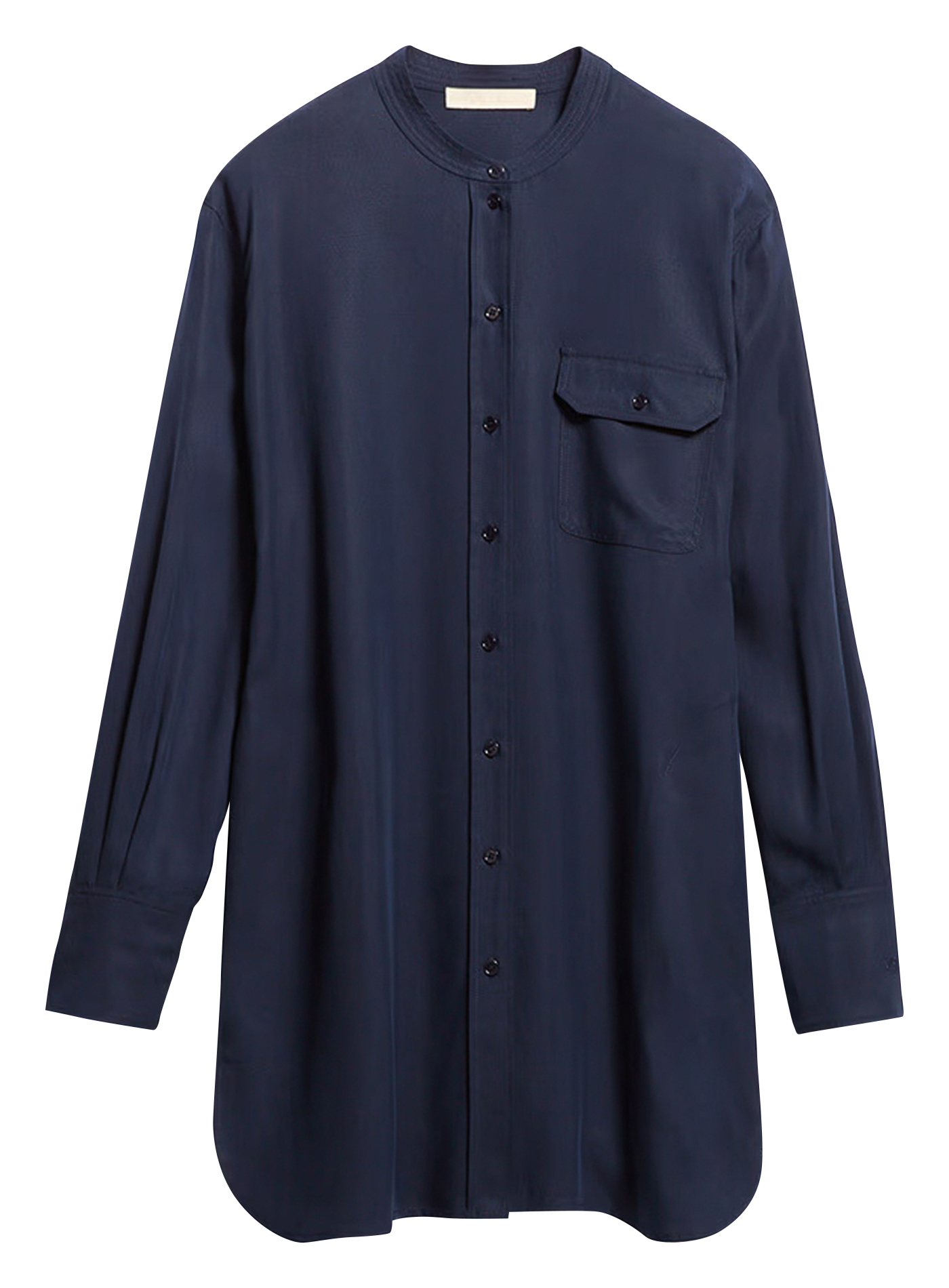 DAO - Robe chemise courte | Bleu
