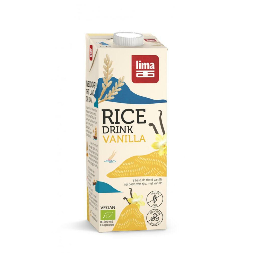 Lima Rijstdrink Vanille Bio 1 liter