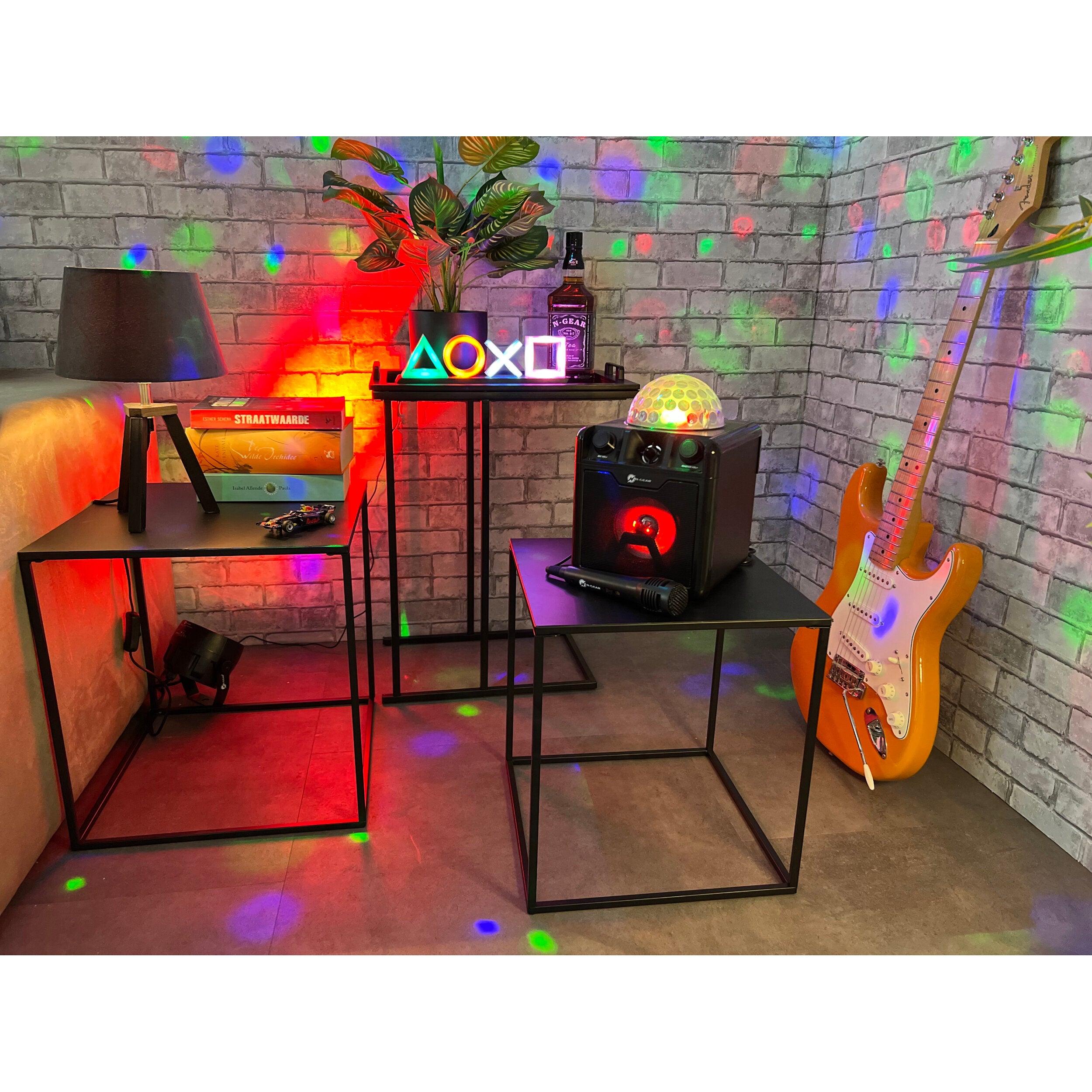 N-Gear Disco Block 410 mobiele Disco/Karaoke speaker