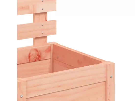 Jardinière avec support 39x39,5x114 bois massif douglas