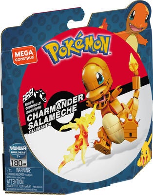 Pokémon Mega Construx Medium Charmander 180 Brikker