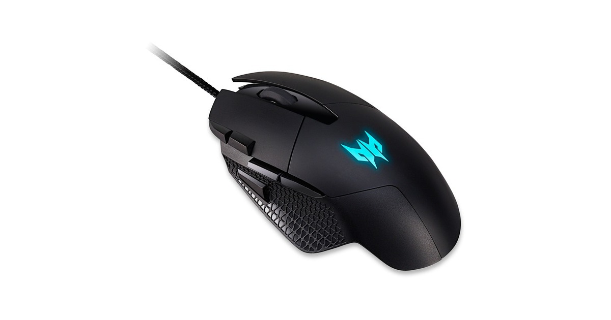 AcerPredator Cestus 315 gaming muis  (Zwart, 6500 dpi)