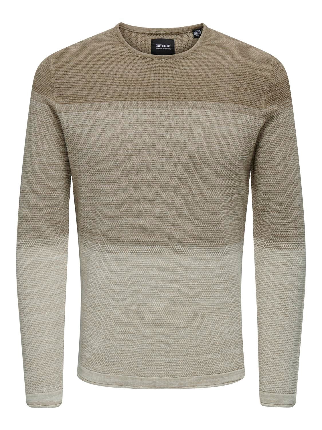 ONSPANTER Pullover Chinchilla