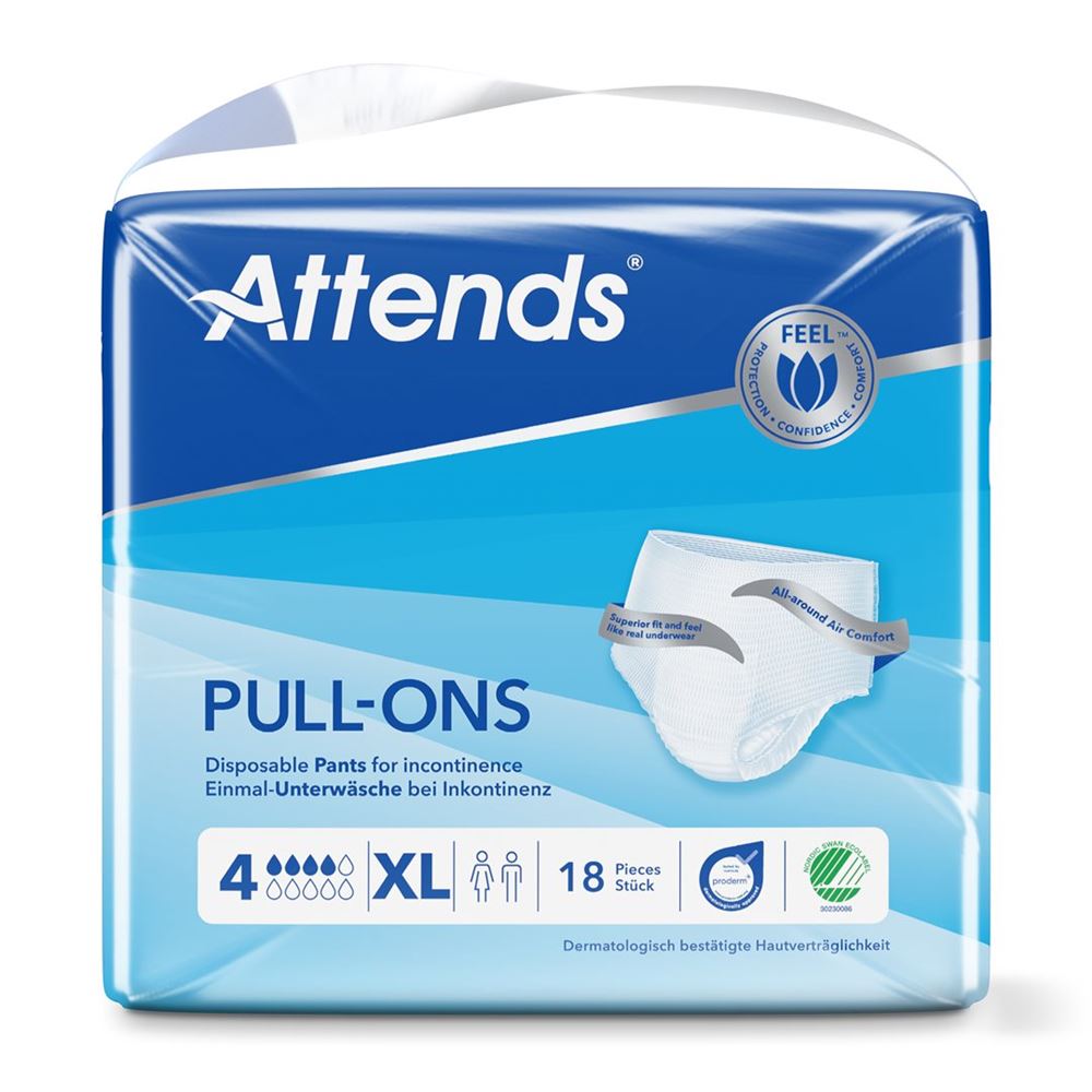 Attends Pull Ons 4<br>18 Stück, Beutel, XL
