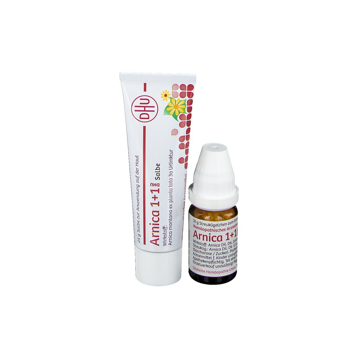 DHU Arnica 1+1 DHU Kombipackung