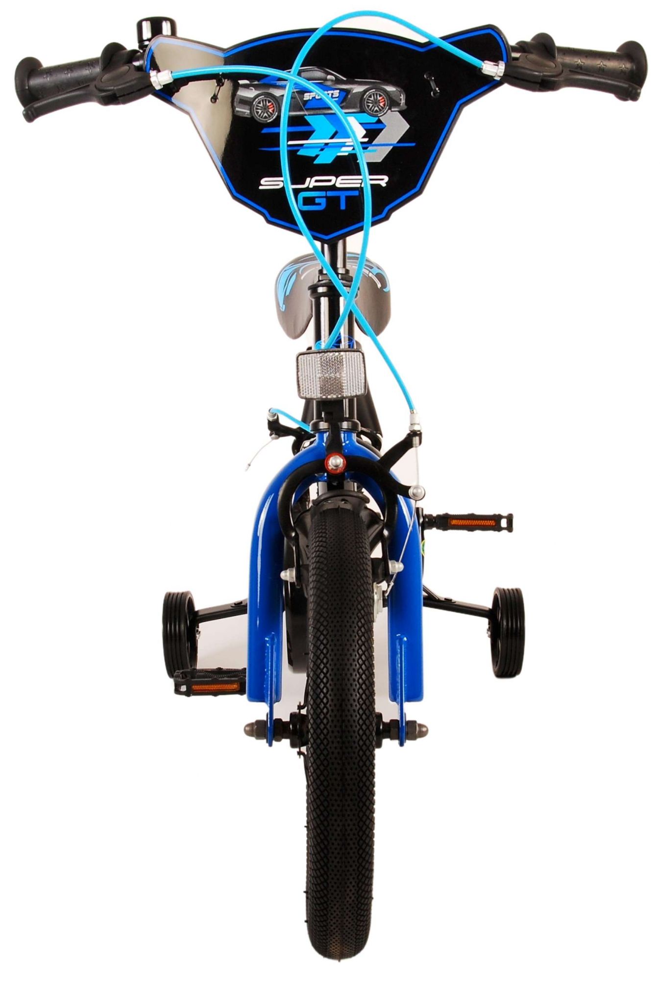 TPFSports Super GT Kinderfahrrad - Jungen - 14 Zoll - Rücktritt + Handbremse - Blau
