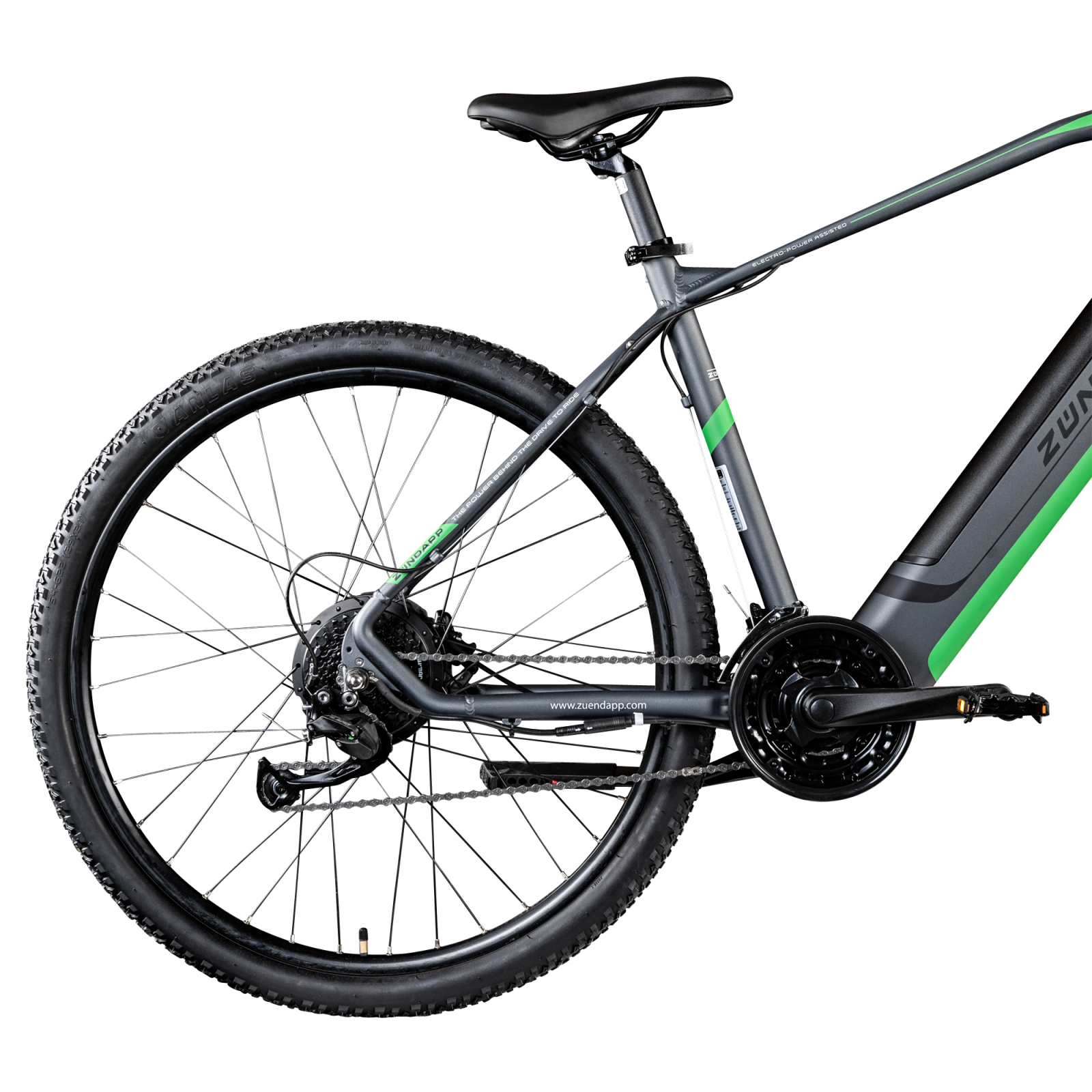 ZÜNDAPP E-Mountainbike Z808 650B - schwarz-grün - 29