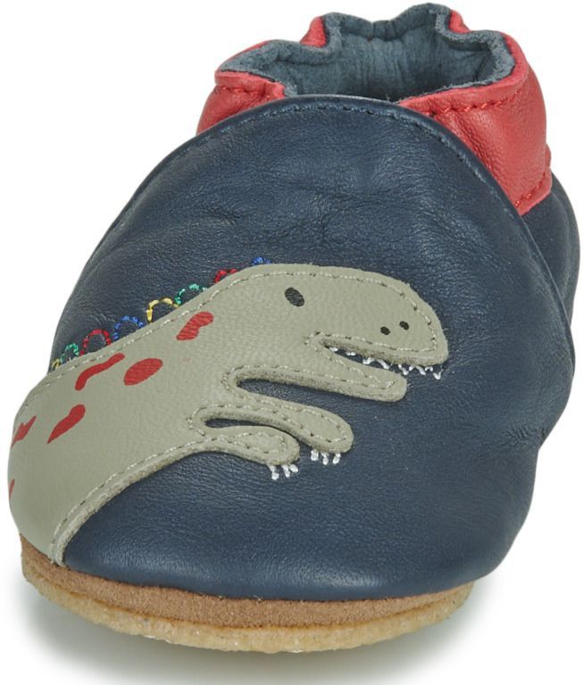 Robeez - Cretace Star - Pantoffels - Marineblauw - Plantaardig Gelooid Leer
