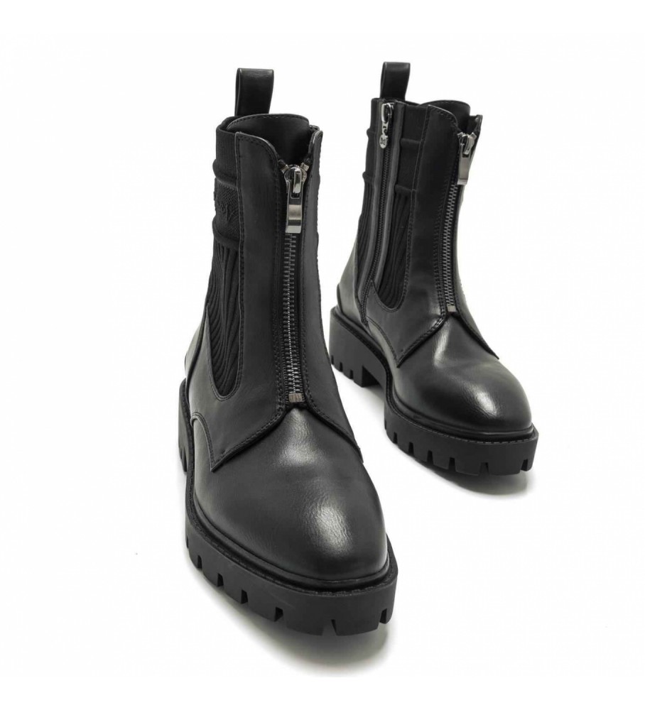 Botas pretas de cano curto Mariamare Sue