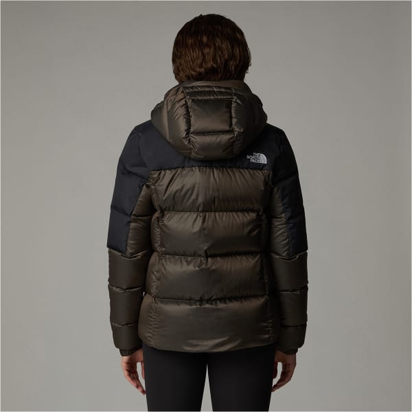 Doudoune THE NORTH FACE W DIABLO DOWN 2.0 HOODIE SMOKEY BROWN BLACK HEATHER/TNF BLACK