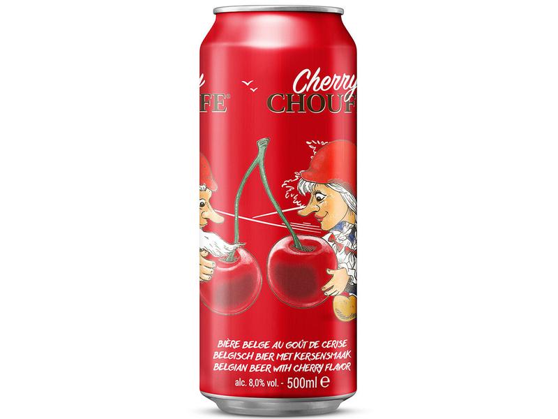 Achouffe Bier Chouffe Cherry 0.5 l Fruchtiges Craft-Bier mit echtem Sauerkirschsaft