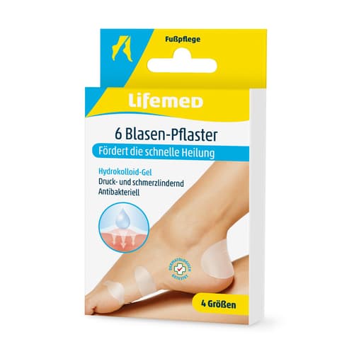 Lifemed Blasen-Pflaster transparent 4 Größen
