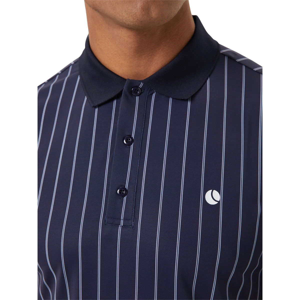 Björn Borg Ace Pinstripe Tennis Polo T-shirt Herre