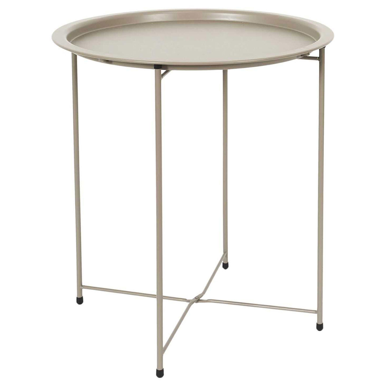 Home Deco Factory Table Sienna beige - D.47xH.50 cm