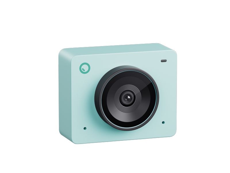Obsbot USB Kamera Meet 2 AI Powered, 4K 30 fps, Aurora Gree Kamera 4K mit KI-Unterstützung