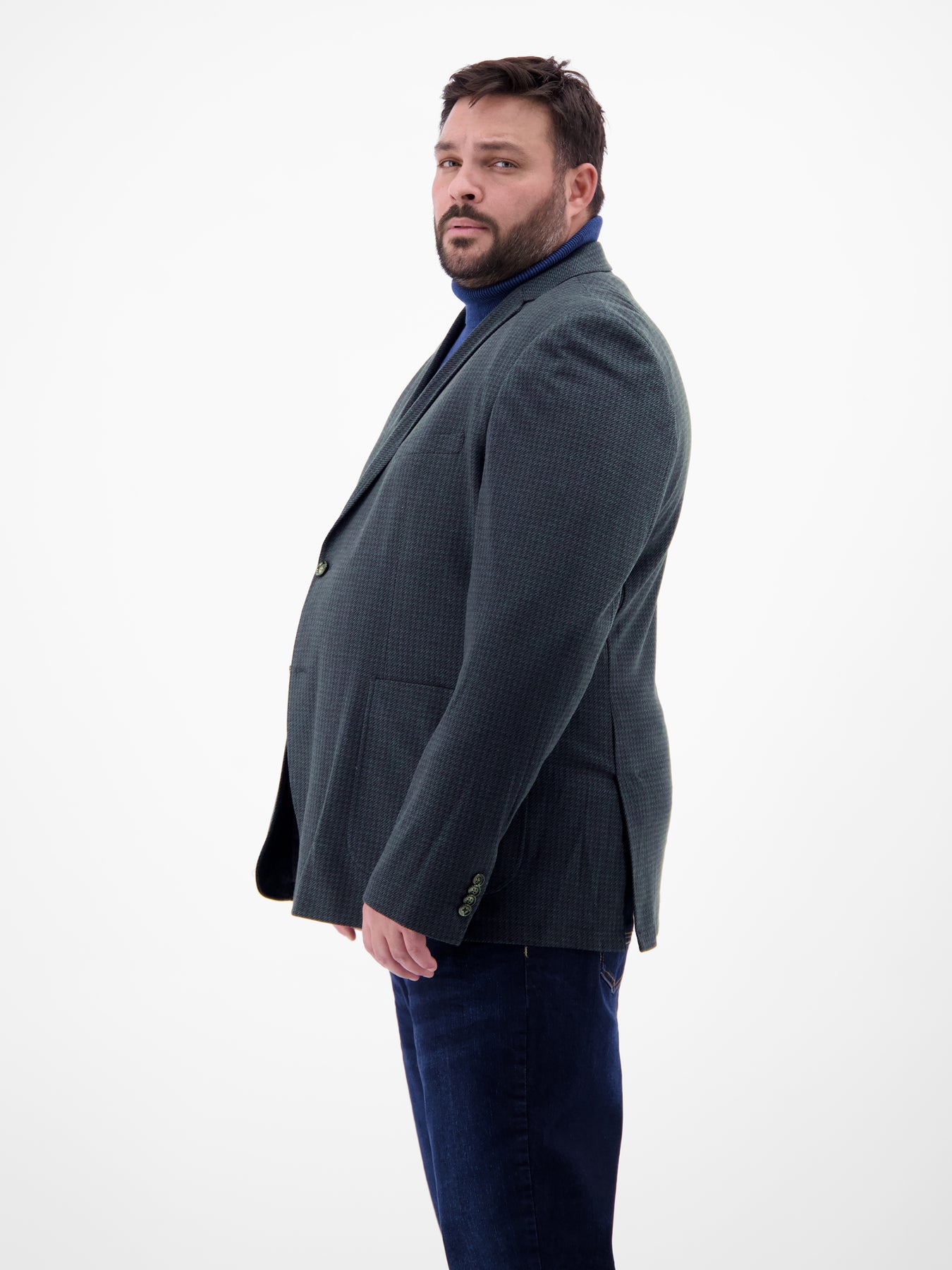 Herren Sakko in Twillqualität, 3XL bis 6XL