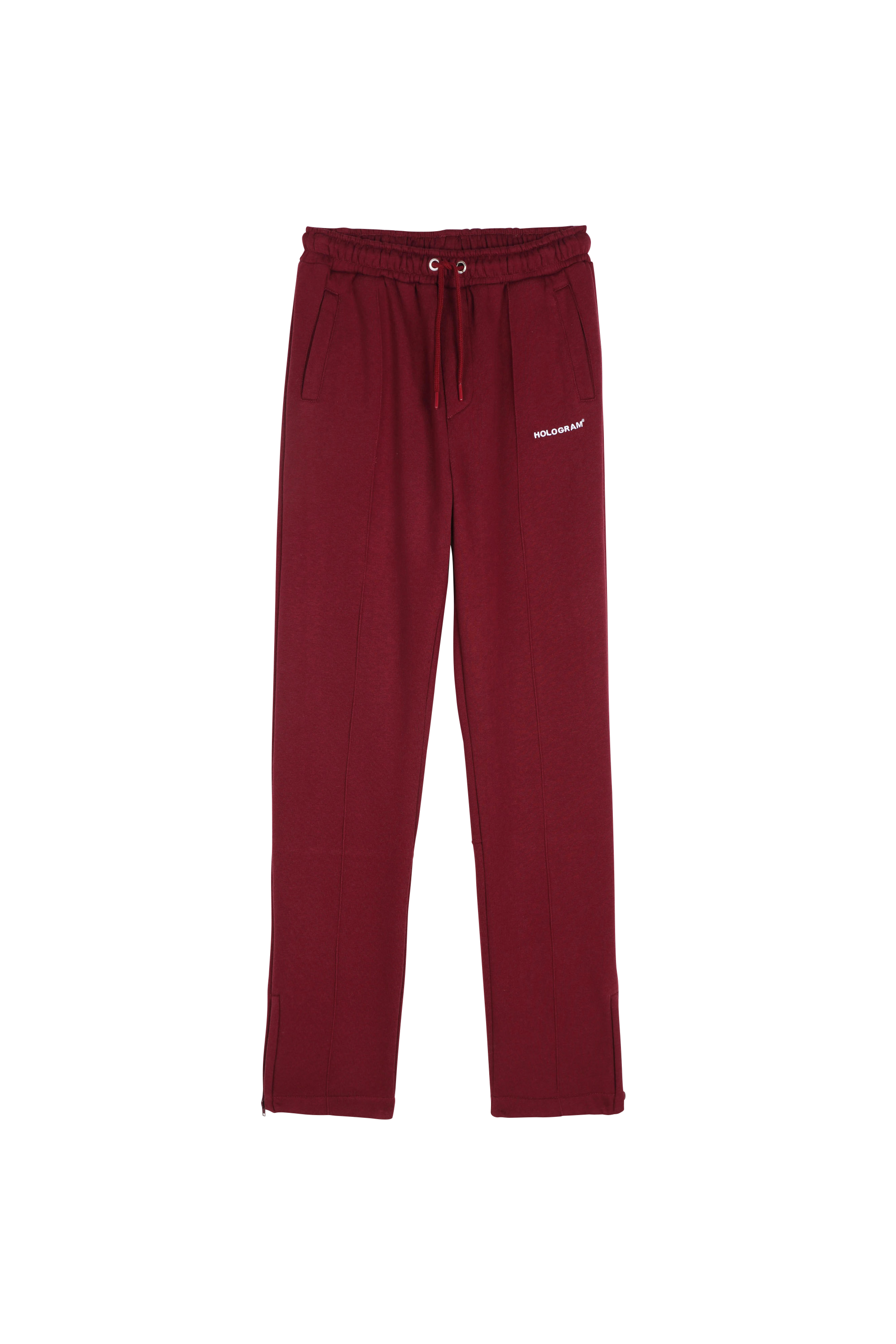 Hologram Jogging  Pant Monochrome Rouge