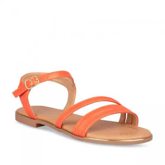 Sandales ORANGE LOVELY SKULL