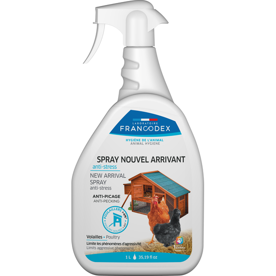 Spray nouvel arrivant basse-cour 1L