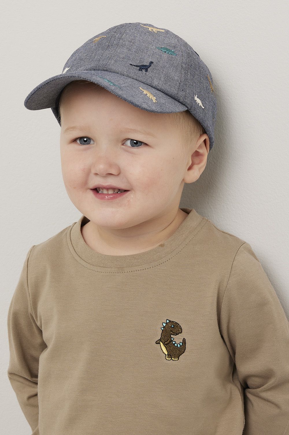 Caps med broderi Dino World
