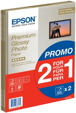 Epson Premium Glossy Fotopapier 30 vel (A4)
