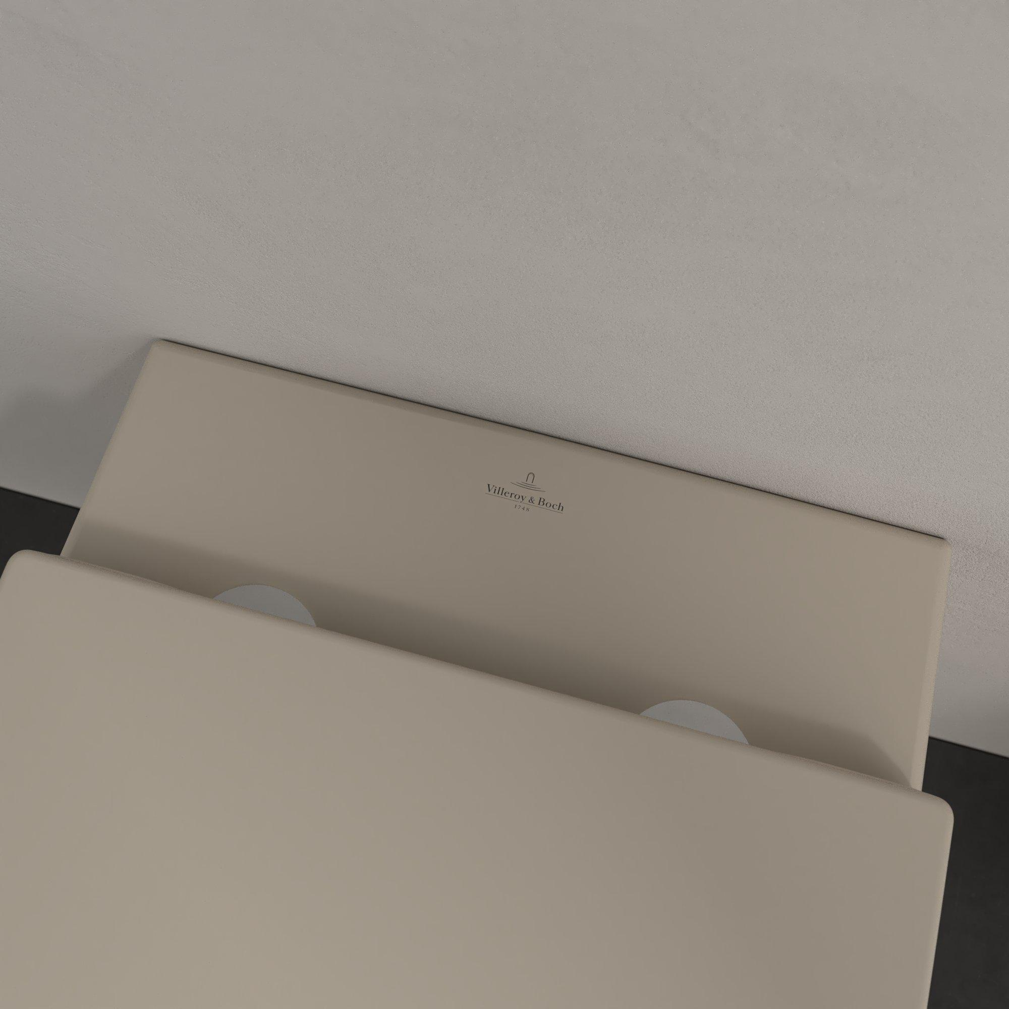 Villeroy & Boch Subway 2.0 randloos toilet CeramicPlus taupe