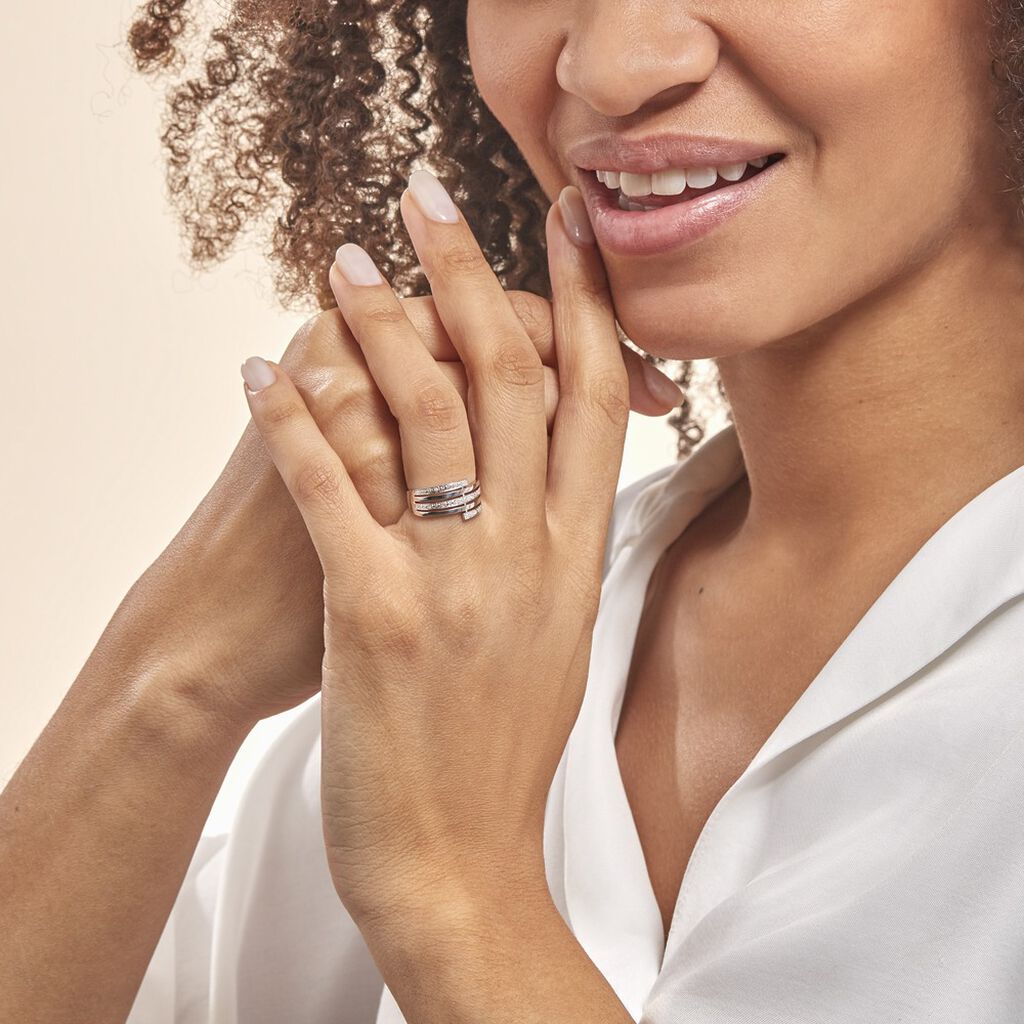 Bague Eleonore Or Blanc Diamant