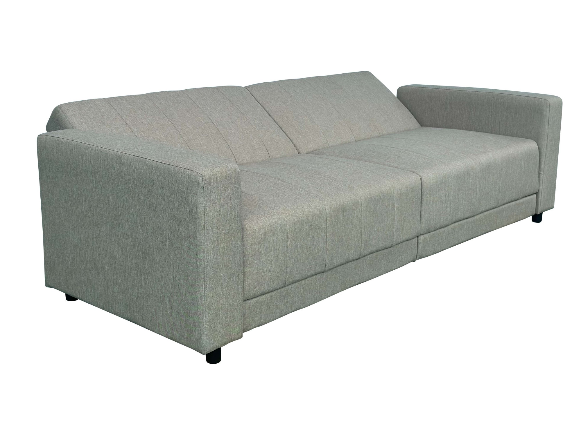 Dorel Home 3-Sitzer »Allie II Schlafsofa 225 cm« Bett-Funktion (108/190cm), Rückenlehne 2-teilig, mit Steppung