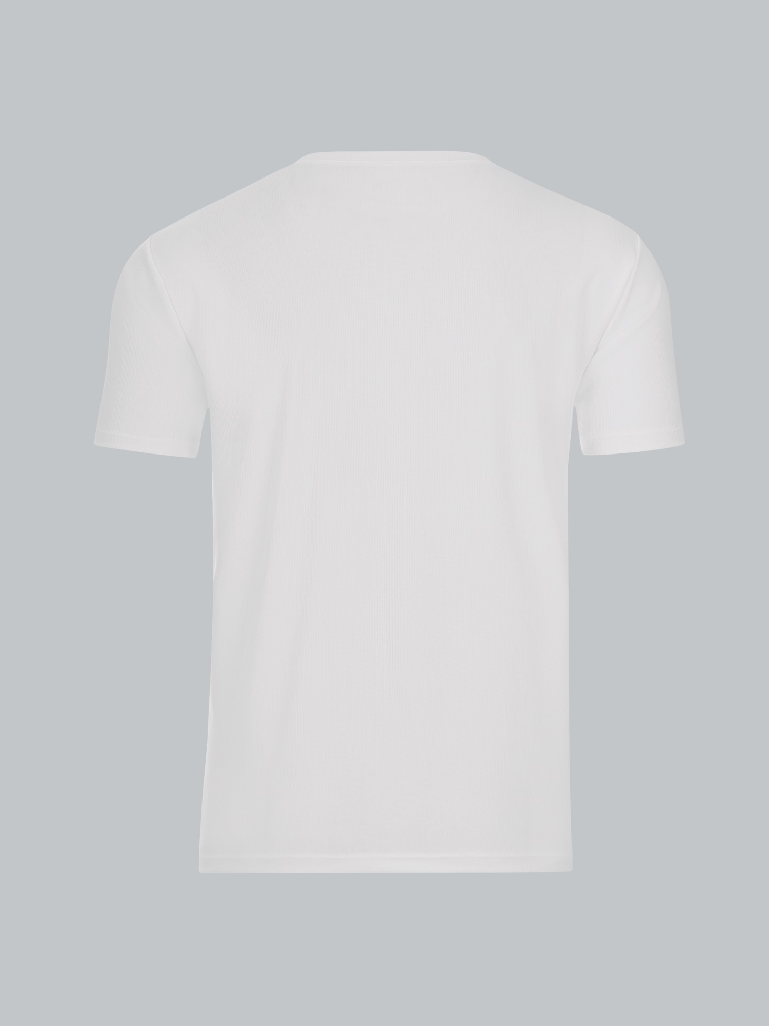 V-Shirt COOLMAX® Weiss