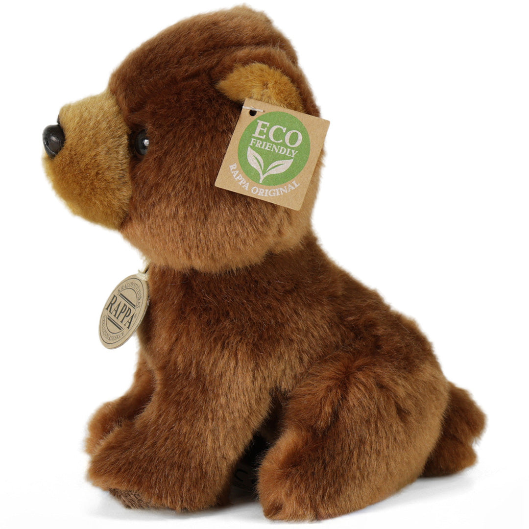 rappa knuffelbeer bruin - 18 cm