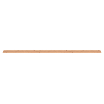 Zweeds rabatdeel Douglas ca. 1,2/2,7 x 19 cm, lengte ca. 240 cm