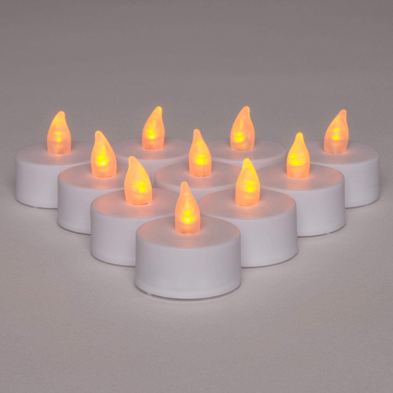 Anna's Collection LED waxinelicht wit D 4 H 3,5 cm