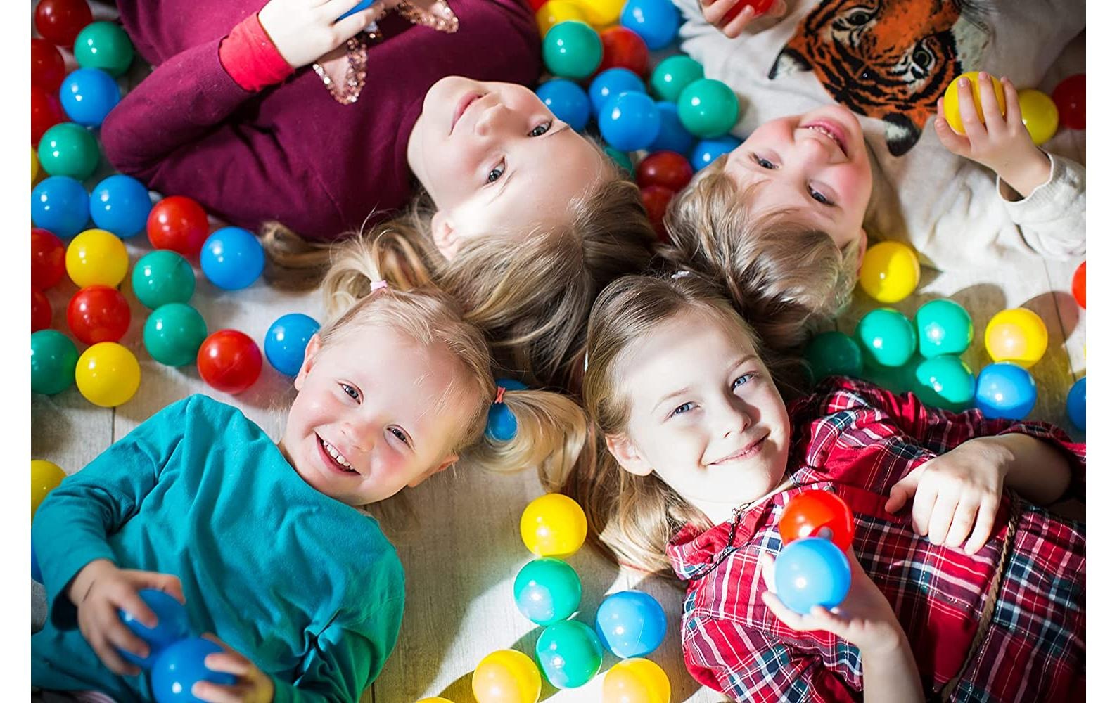 Knorrtoys® Bällebad »Ø6 cm - 100 balls/colorful/«