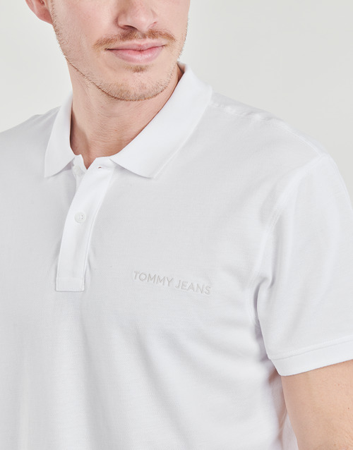 Tommy Jeans - TJM REG CLASSIC POLO Blanco