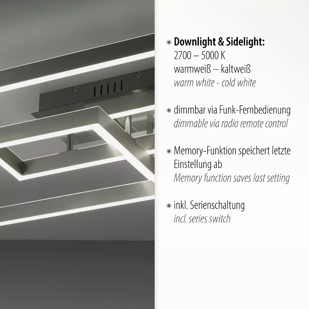 LED-Deckenleuchte Paan