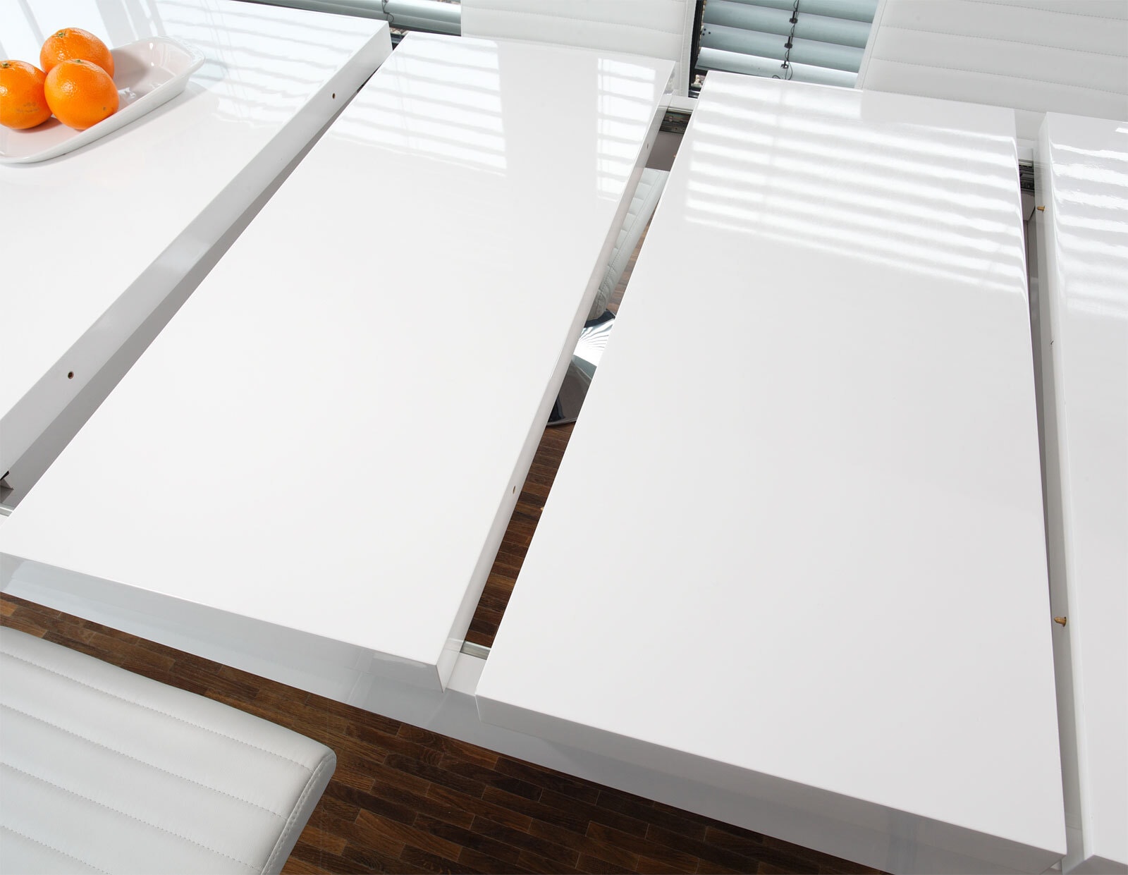 CASAVANTI Esstisch 180-260 x 90 cm weiß