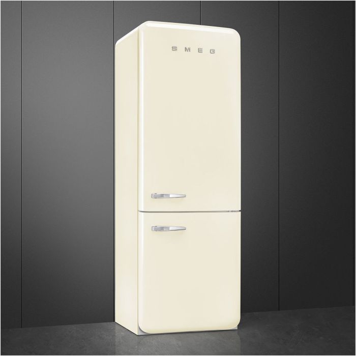 SMEG Kühl-Gefrierkombination 50's Retro Style FAB38RCR5 Creme