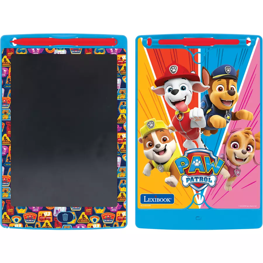 LEXIBOOK PAW Patrol 8,5’’ E-Ink Magic Tab mit Schablonen