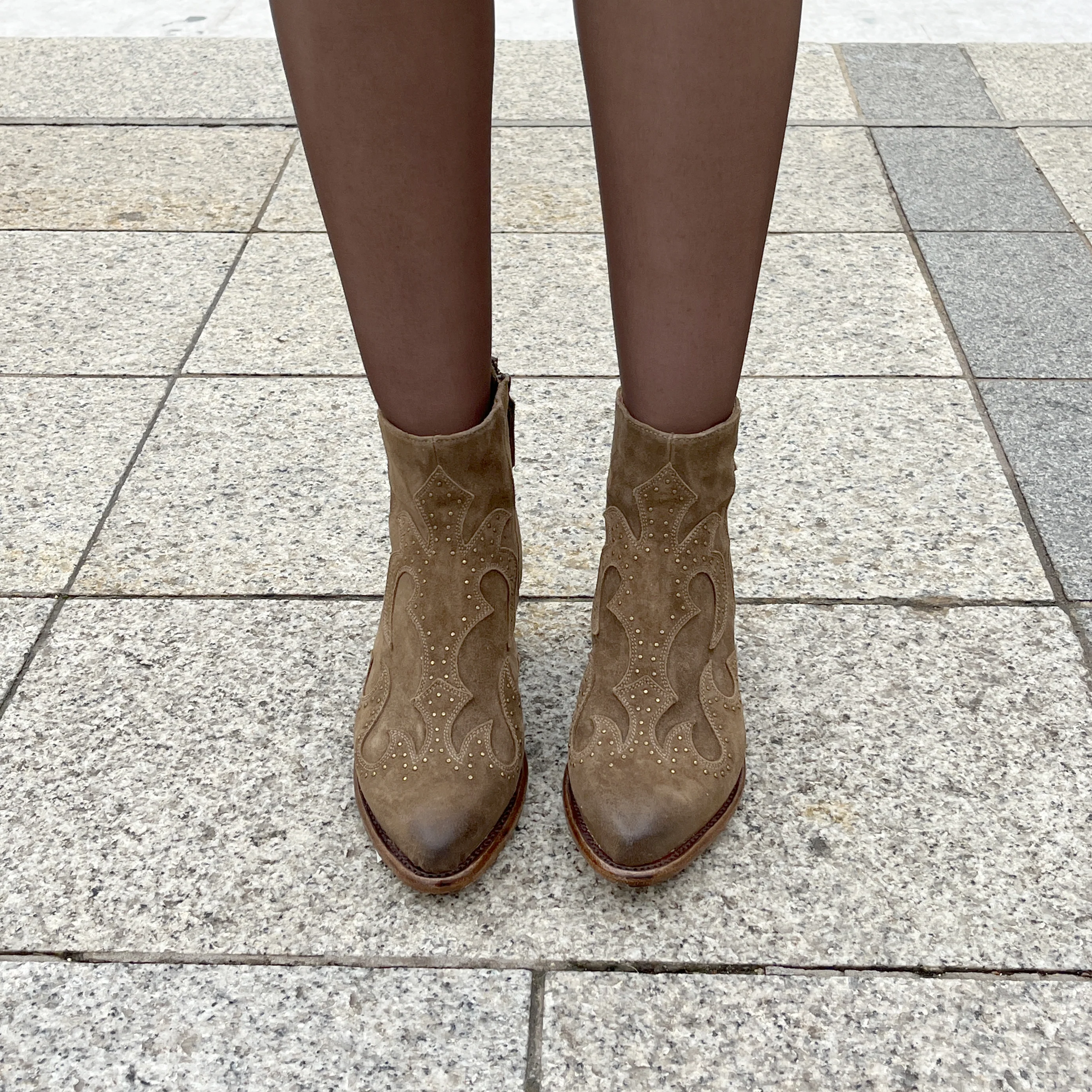 UPPER SHOES - BOOTS 43515VL MARRON
