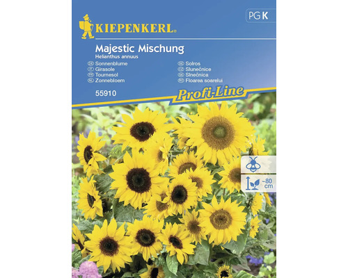 Kiepenkerl Zonnebloem 'Majestic Mix' bloemzaden