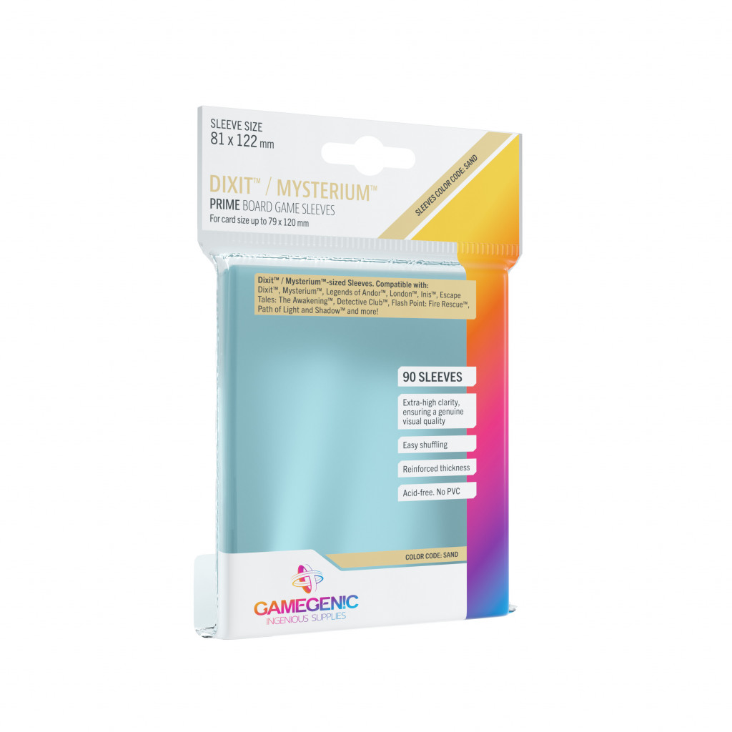 Gamegenic - PRIME - Dixit Sleeves - 81 x 122 mm