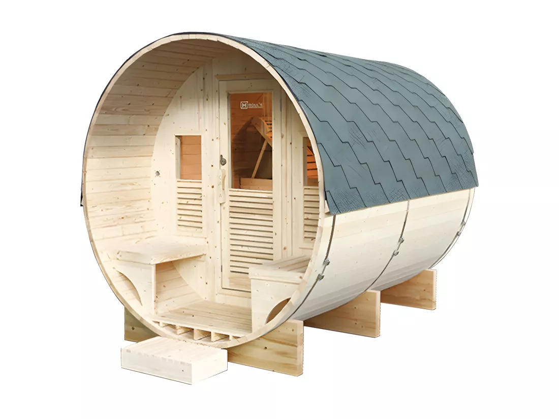 Sauna traditionnel d'extérieur Gaïa Luna - Holl's