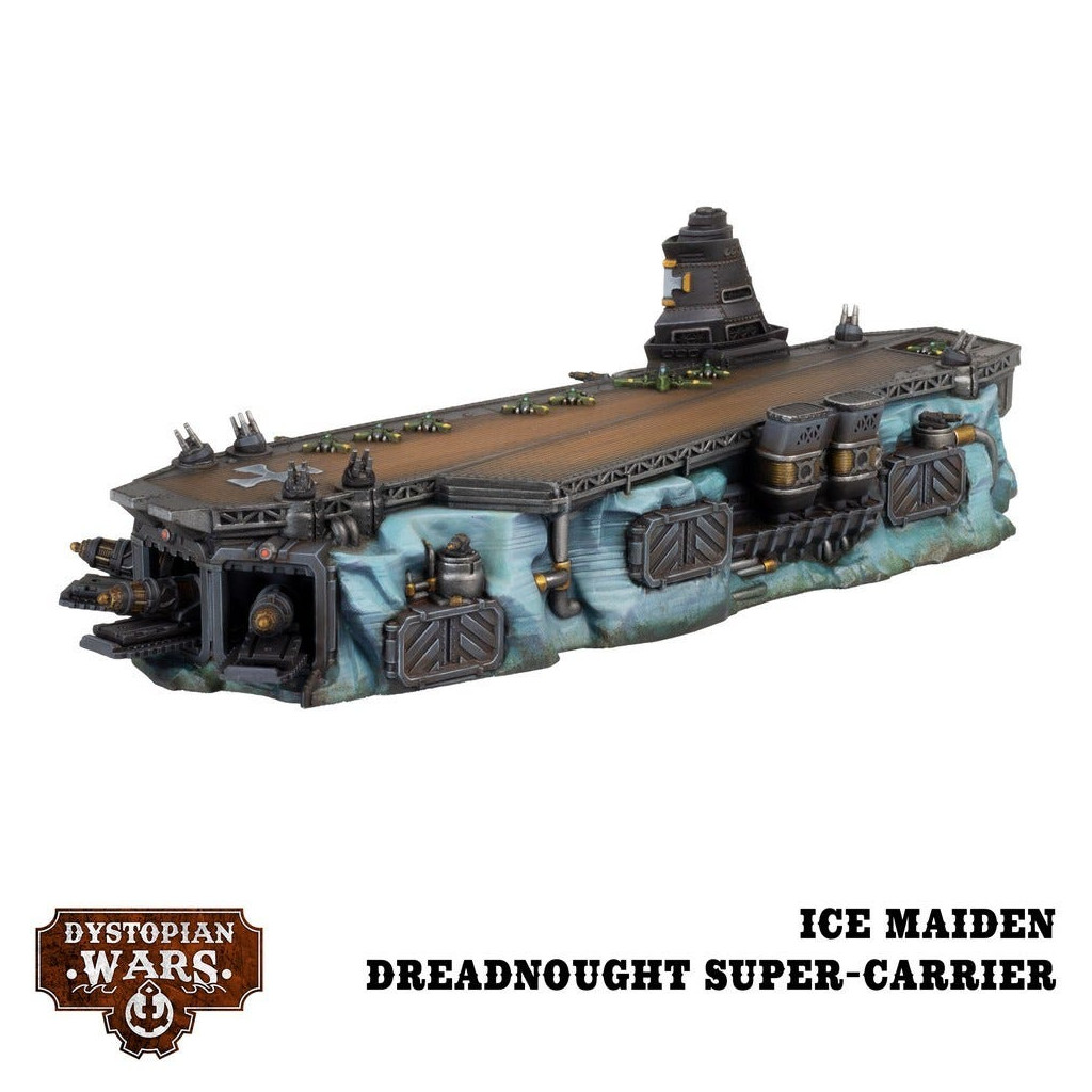 Dystopian Wars: Ice Maiden Battlefleet Set