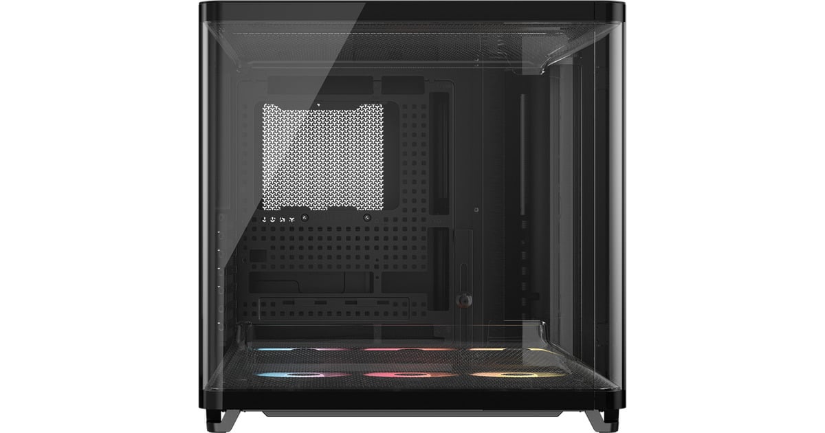 CorsairAIR 5400 RS-R ARGB  midi tower behuizing  (Zwart | 3x USB-C | RGB | Tempered Glass)