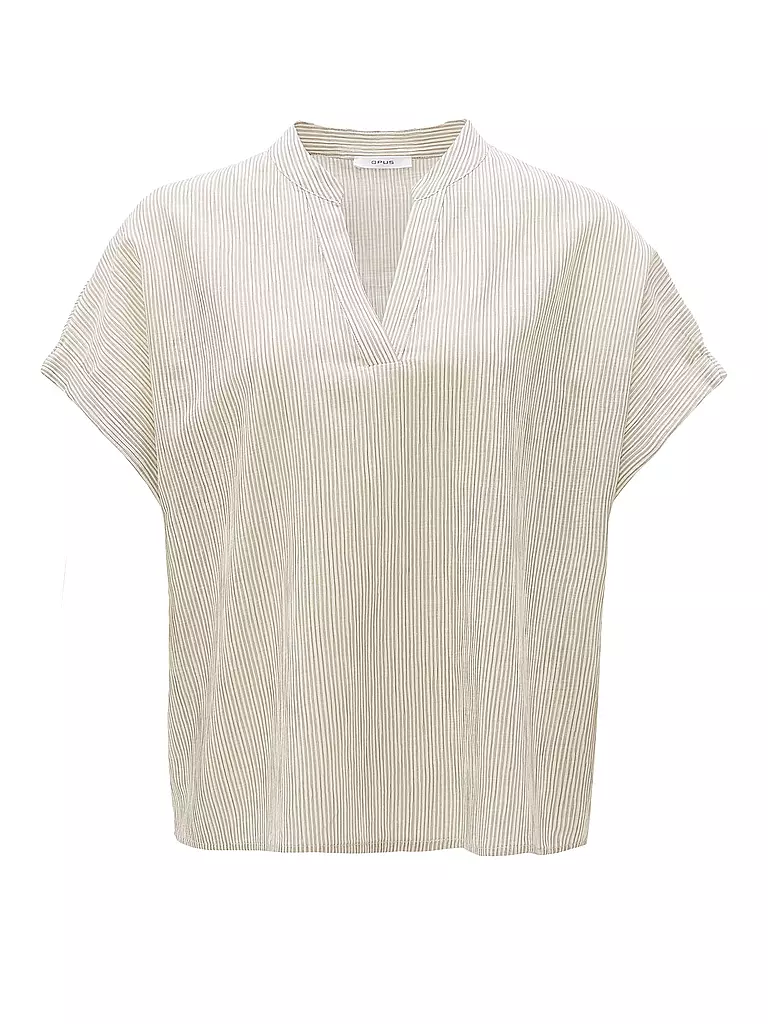 OPUS Blusenshirt FLANDRA STRIPE creme