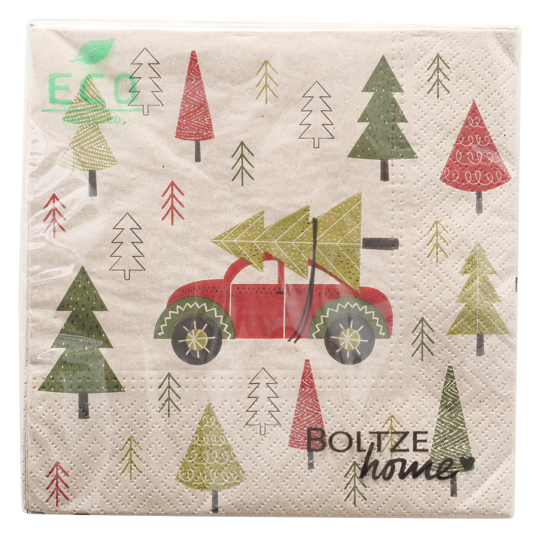 Servietten - Auto/Bäume - 20-teilig
