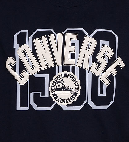 Converse T-Shirt - Classic+ Arc Logo - Schwarz