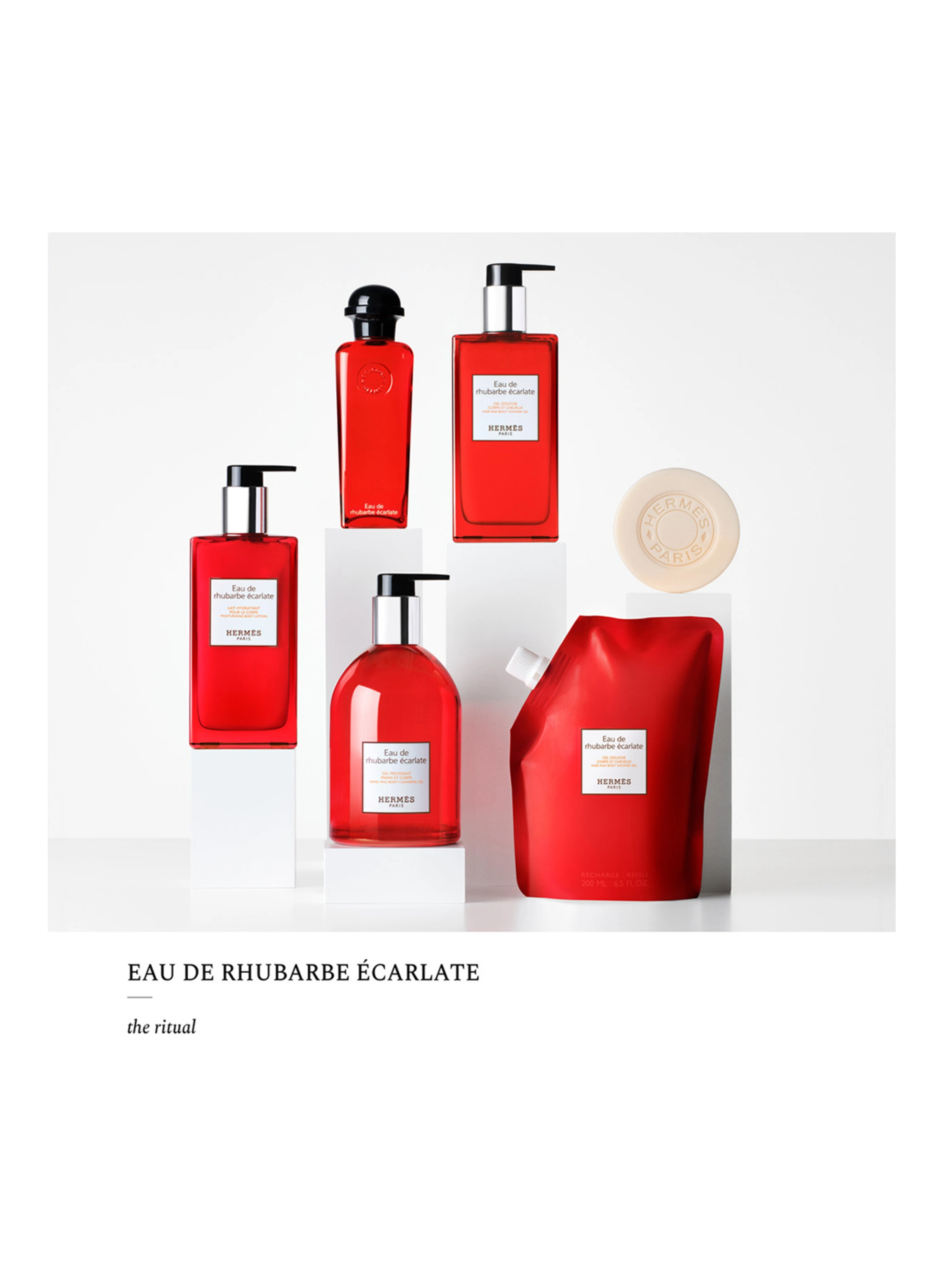 HERMÈS EAU DE RHUBARBE ÉCARLATE