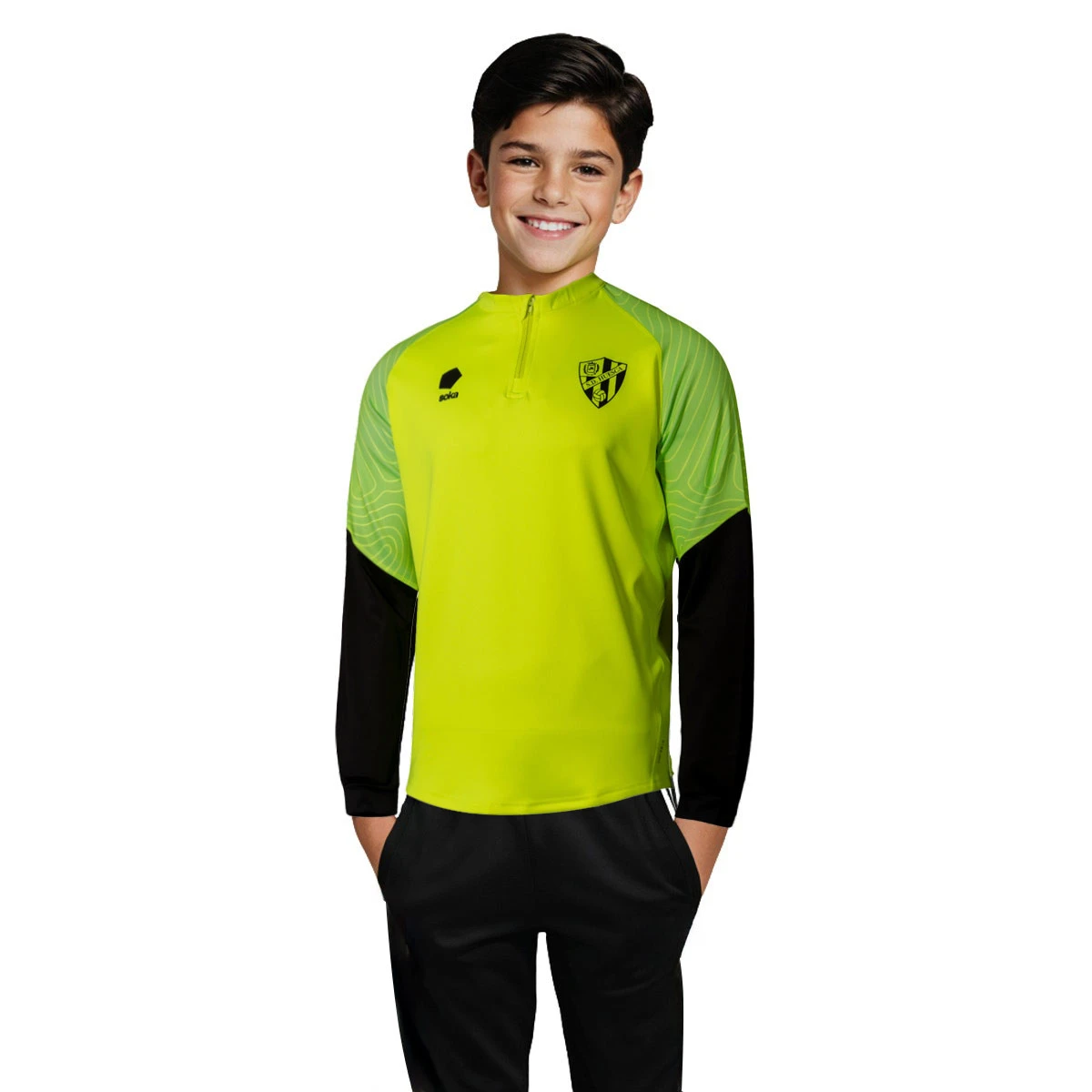 Sweatshirt Soka Sociedad Deportiva Huesca Training  2024-2025 Criança