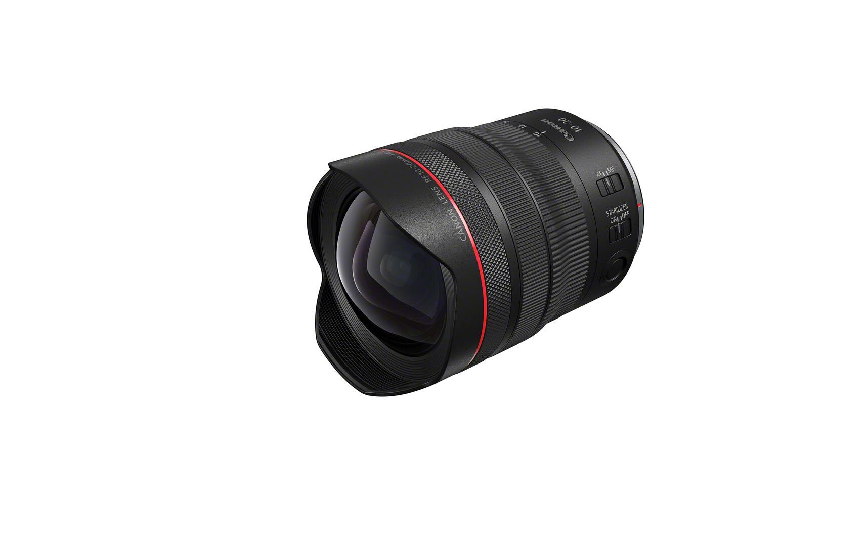 Zoomobjektiv RF 10-20mm F/4.0L IS STM Canon RF<br>10-20mm Weitwinkelzoom mit Bildstabilisator